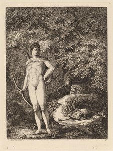 Apollo s lukem a drakem, 1771.
