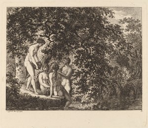 Dívka nesoucí košík ovoce, 1770.