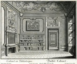 knižní skříň od Salomon Kleiner