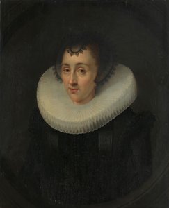 Portrét Hortensia del Prado (?-1627) od Salomon Mesdach (attributed to)