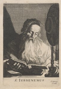 H. Hieronymus čtení při svíčkách od Salomon Savery (attributed to)