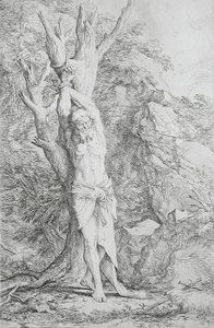 Albert, společník svatého Viléma od Salvator Rosa