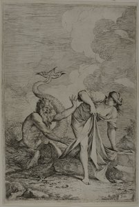Glaucus a Scylla od Salvator Rosa