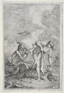Glaucus a Scylla, c. 1661. od Salvator Rosa