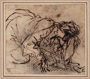 Studie o ženách od Salvator Rosa