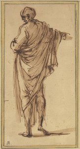 Stojící postava od Salvator Rosa