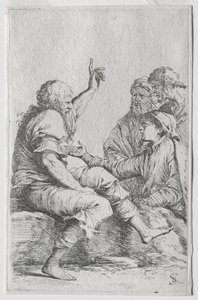 The Figurine Series: Figurine, 1656-57. od Salvator Rosa