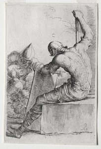 The Figurine Series: Figurine, 1656-57. od Salvator Rosa