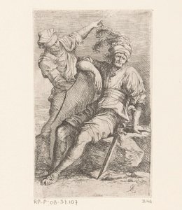 Dva vojáci Malé figurky (název série) Figurka (název série) od Salvator Rosa