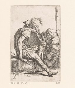 Čtyři vojáci Malé figurky (název série) Figurka (název série) od Salvator Rosa