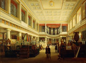 První průmyslová výstava v Neapoli v Sala Tarsia v roce 1854, Salvatore Fergola od Salvatore Fergola