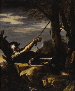 Kající svatý Vilém z Maleval, c. 1647-1648.