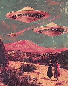 Setkání s UFO v poušti od Samantha Hearn