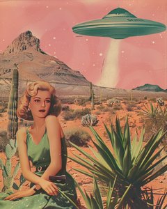 Setkání s UFO v poušti od Samantha Hearn
