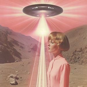 Žena pod paprskem UFO od Samantha Hearn