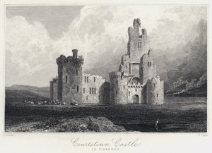 Courtstown Castle, Co Kilkenny (rytina) od Samuel (after) Austin