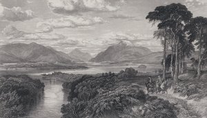 Ilustrace pro Rob Roy (rytina) od Samuel (after) Bough