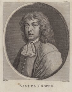 Samuel Cooper , anglický malíř miniatur (rytina)