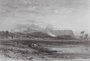 Austrálie: Perth, Tasmánie (rytina) od Samuel (after) Prout