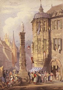 Wurzburg (barevná litografie)