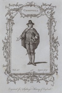 Cromwell (rytina) od Samuel (after) Wale