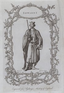 Edward I (rytina) od Samuel (after) Wale