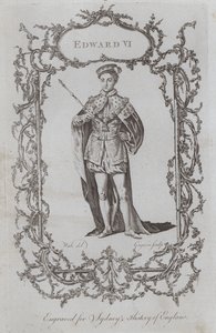 Edward VI (rytina) od Samuel (after) Wale