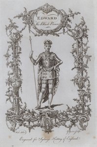 Edward Černý princ (rytina) od Samuel (after) Wale