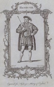 Jindřich VIII (rytina) od Samuel (after) Wale