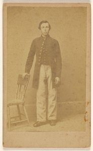 [Neznámý voják Konfederace, stojící] od Samuel A. Cooley