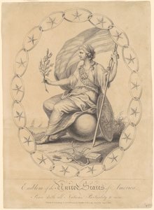 Znak Spojených států amerických od Samuel A. Harris