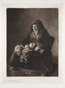 Matka Rembrandts, 19.-20. století.