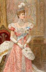 Její královská výsost princezna z Walesu, z „The Illustrated London News“, 1902