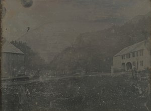 Dům a stodola bez názvu, 1841. od Samuel Bemis