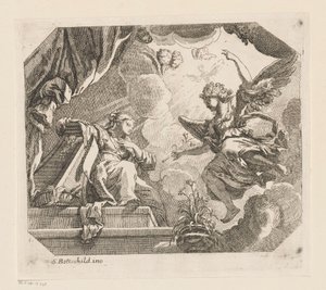 Zvěstování Marii Různé designy (název série) Opera Varia Historica, Poetica & Iconologica (název série)