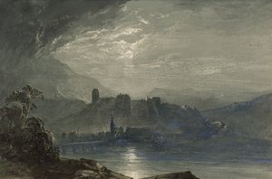 Krajina s hradem od Samuel Bough