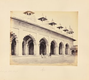 Ágra; průčelí Moti Masjid