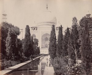 Simla a Taj Mahal od Samuel Bourne