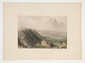 Pohled z Mount Washington, ilustrace pro Nathaniela Parkera Willise