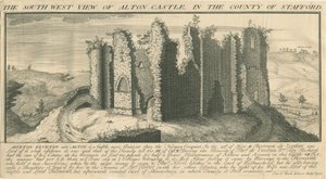 Alton Castle: rytina, 1731