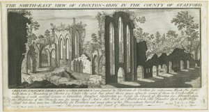 Croxden Abbey: rytina
