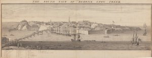 Jižní pohled na Berwick Upon Tweed