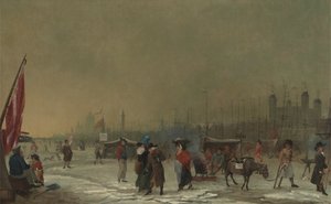 Mráz na Temži od Samuel Collings