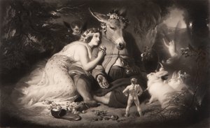 Sen noci svatojánské Shakespeare, 4. dějství, scéna 1, listopad 1857.