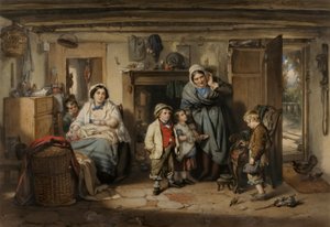 Bezmála dvouleté dítě (Mitherless Bairn) od Samuel Cousins