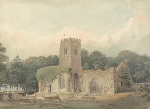 Old Church of St. Lawrence, Ayot St. Lawrence, Hertfordshire od Samuel Davis