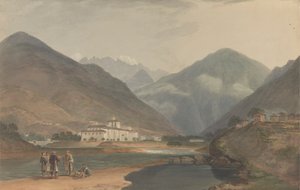 Bývalé zimní hlavní město Bhútánu v Punakha Dzong od Samuel Davis