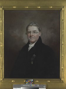 Portrét Dr. Jamese E. B. Finleyho, datum neznámé (olej na plátně)