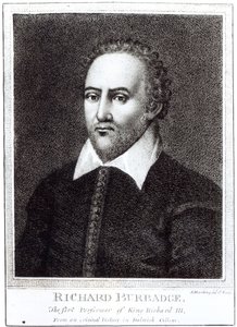 Portrét Richarda Burbaze (1573-1619) od Samuel Harding