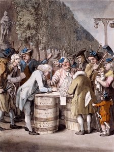 „Volby Middlesex“, 1775.